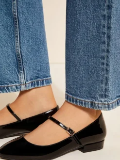 Friends Like These Ballerines Mary Jane en similicuir à bout rond New