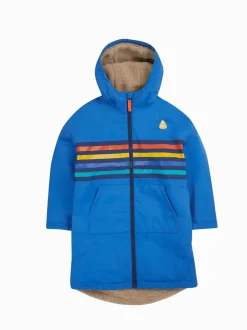 Frugi Bleu Atlantic Peignoir à langer Hot