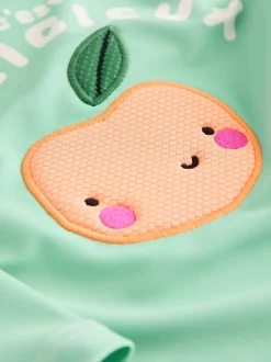 Next Fruit vichy vert menthe - Ensemble de bain Sunsafe à manches longues (3mois7ans) Best