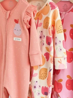 Next - Lot de 3 dors-bien zippés bidirectionnels (0-2ans) Fruits d'automne Best