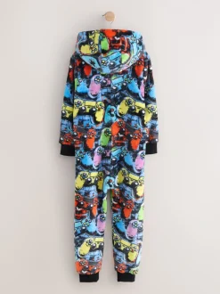 Next Gamer bleu/vert/rouge/jaune - Polaire All-In-One (4-16ans) Discount