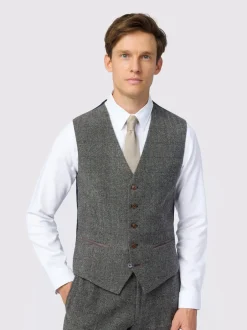 Antique Rogue Gilet Jace en tweed Outlet
