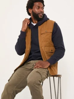 Fat Face Gilet en toile FatFace Outlet