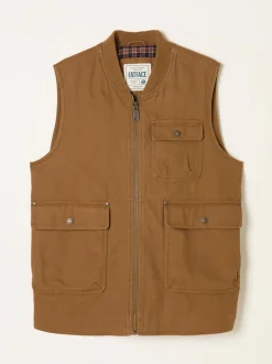 Fat Face Gilet en toile FatFace Outlet