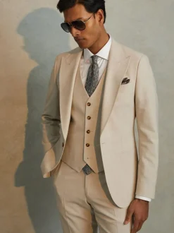 Reiss Gilet Belmont W habillé à simple boutonnage Hot