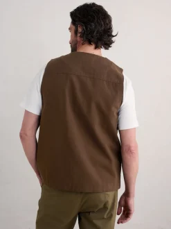 Seasalt Cornwall Gilet Metern en coton pour homme Discount