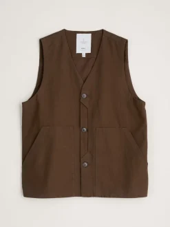 Seasalt Cornwall Gilet Metern en coton pour homme Discount