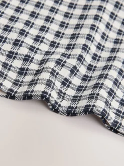 Next - Pantalons Coupe ballon texturés (3mths-7yrs) Gingham noir/blanc Best