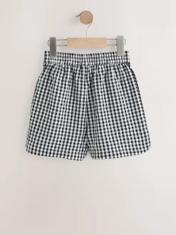 Next Gingham noir/blanc - Short à enfiler (3-16ans) Discount