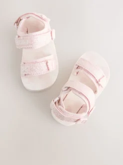 Next Glitter rose - Sandales Trekker New