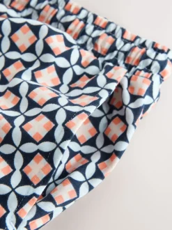 Next Géo marine - Pyjamas Manche longue côtelé New