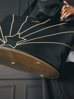 Rockett St George Grand sac cabas Or New