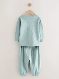 Next grand-père côtelé Noir/Gris - Lot de 3 pyjamas oversize (9mois-12ans) Online