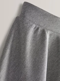 Next Gris - 2 Pack Pull-On Jersey Extensible School Skater Jupes (3-17yrs) Clearance