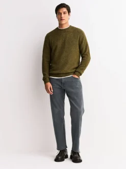 Next - Ajustement droit - Jean Motionflex Gris Outlet