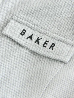 Baker by Ted Baker Gris - ensemble 3 pièces T-shirt, veste et pantalons texturés New