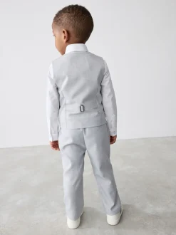 Baker by Ted Baker Gris - Ensemble Gilet Chemises et Pantalons Sale