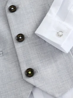 Baker by Ted Baker Gris - Ensemble Gilet Chemises et Pantalons Sale