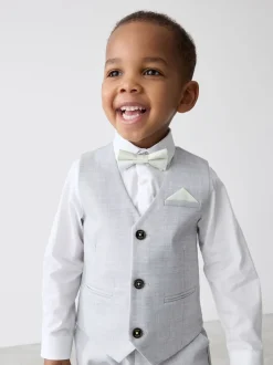 Baker by Ted Baker Gris - Ensemble Gilet Chemises et Pantalons Sale