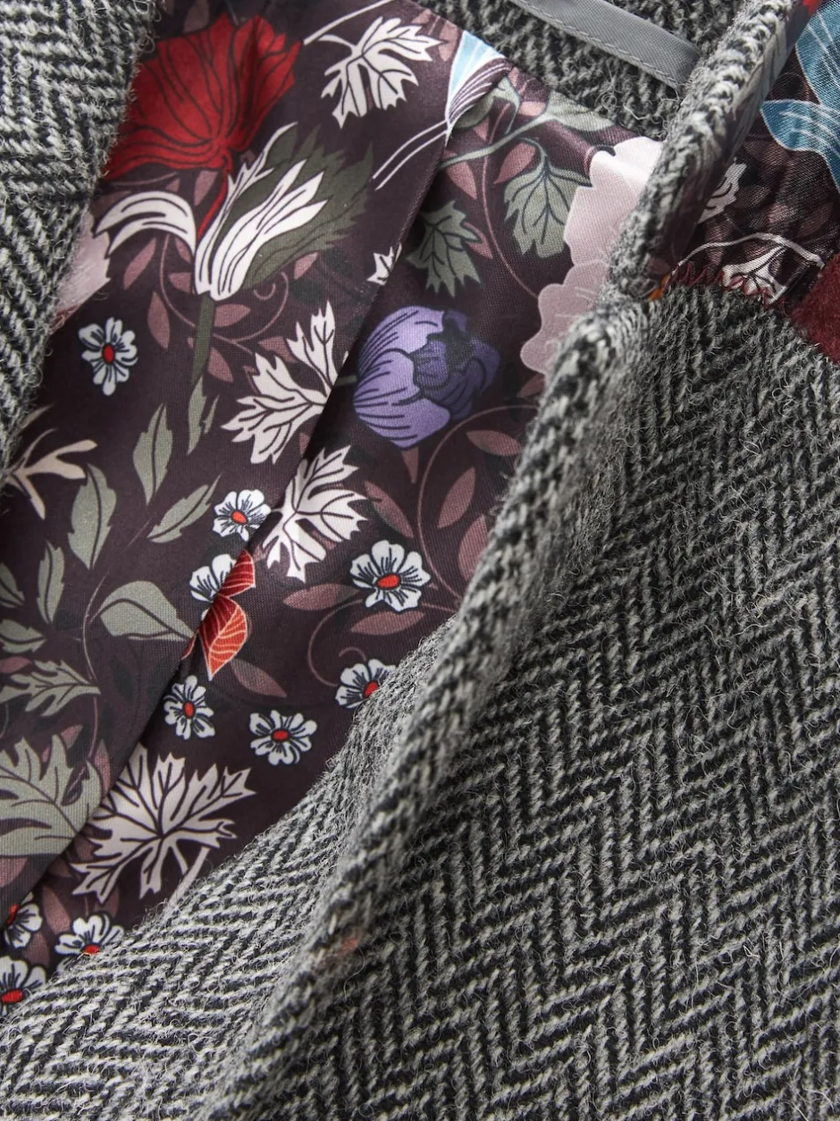 Next Gris - Blazer Signature Harris en tweed britannique en laine Outlet