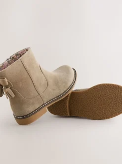 Next Gris - Bottes déperlantes en daim Online