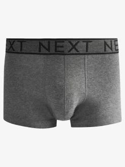 Next - Boxers hipsters riches en coton mélangé Gris Best