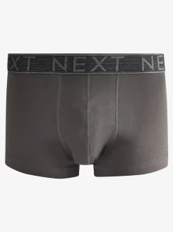 Next - Boxers hipsters riches en coton mélangé Gris Best