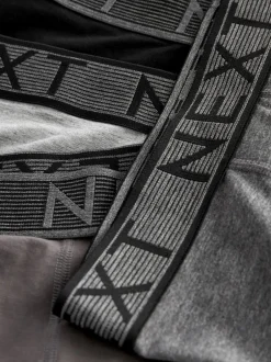 Next - Boxers hipsters riches en coton mélangé Gris Best