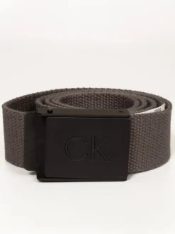 Calvin Klein Golf Gris - Ceinture boucle monogramme