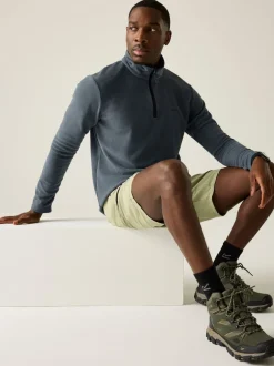 Regatta - Col zippé en polaire Thompson Gris New