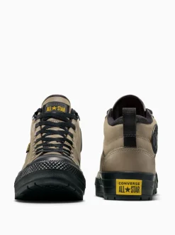 Converse Gris - Baskets mi-hautes Chuck Taylor All Star Malden Street Online