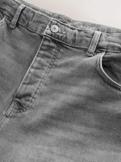 Next Gris - - délavé vintage Denim Jeans Coupe ballon Online