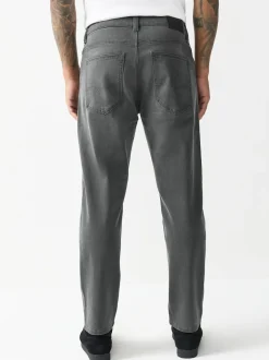 Next - Coupe fuselée régulière - Jean Motionflex Gris Discount