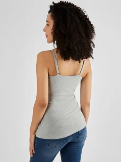 Jojo Maman Bébé Gris - Débardeur de maternité et d’allaitement Clearance