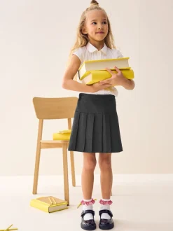 Next Gris - Ensemble cycle court et jupe plissée (3-17ans) Sale