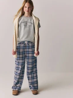 Superdry Gris - Ensemble t-shirt et pantalon à carreaux Best
