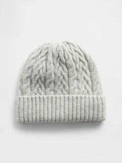 Gap Gris - Bonnet CashSoft en maille torsade Best