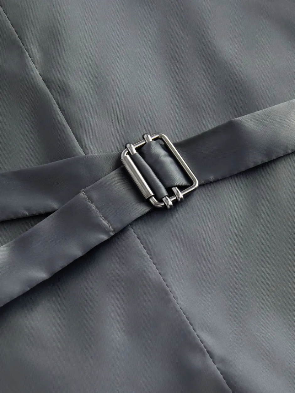 Next Gris - Gilet de costume en flanelle Clearance