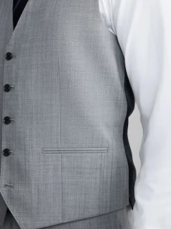 Next - Gilet de laine Signature Nova Fides Gris Online