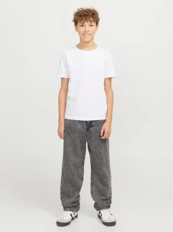 JACK & JONES JUNIOR Gris - JACK & JONES Jean Chris Junior coupe décontractée Outlet
