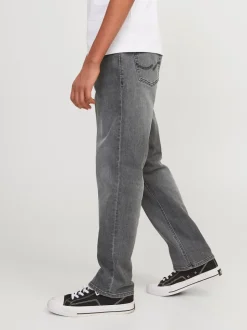 JACK & JONES JUNIOR Gris - Jean Clark gris coupe classique Best