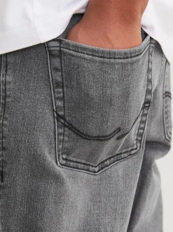 JACK & JONES JUNIOR Gris - Jean Clark gris coupe classique Best