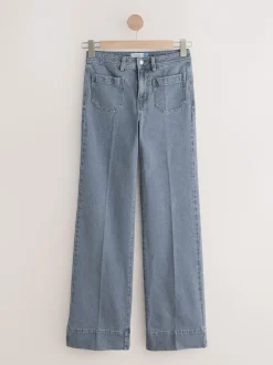 Next Gris - Jean ample à poches plaquées Hot