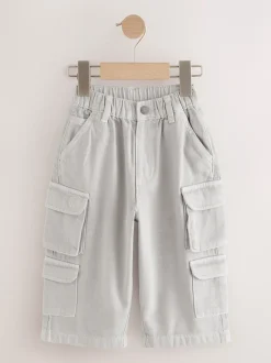 Next Gris - Jean pantalon cargo 100% coton (3mois-7ans) Best