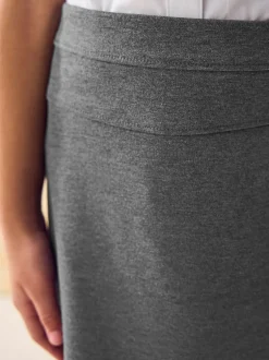 Next Gris - Jupes crayon à enfiler en jersey extensible (3-18ans) Clearance