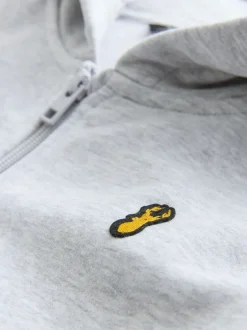 Next Gris - Logo Zip Through Hoodie (3-16yrs) Sale