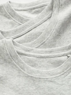 Next Gris - Lot de 3 débardeurs à manches courtes 100 % coton (1.5-16ans) Online