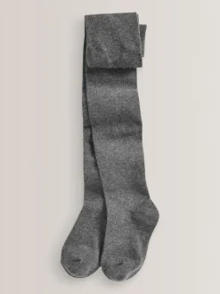 Next - Lot de 3 de collants pour l'école en coton riche Gris Sale
