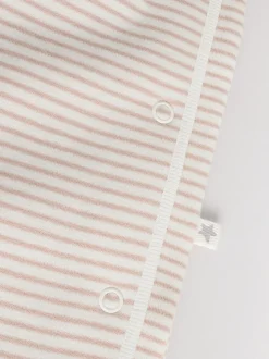 Next Gris - Lot de 3 dors-bien bébé zébrés 100% coton (0-2ans)