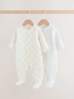Next Gris - Lot de 2 dors-bien matelassés bébé Outlet